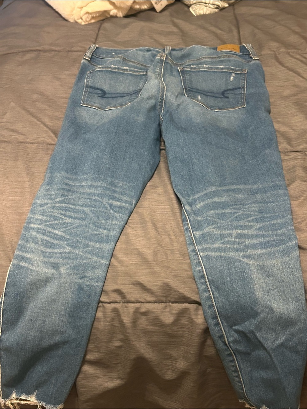 American Eagle Outfitters Light Blue Relaxed Fit Jeans